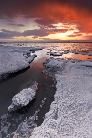 Ice Berg Near Body of Water