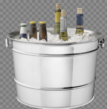 Ice Bucket PNG High-Quality Image