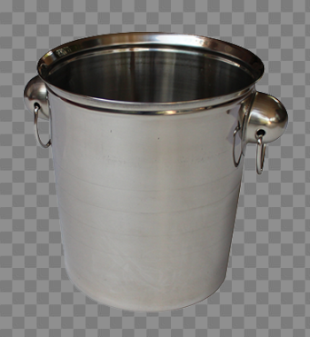 Ice Bucket PNG Image Background