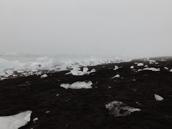 Ice Covered Sand