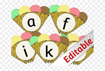 Ice Cream Alphabet - Letter