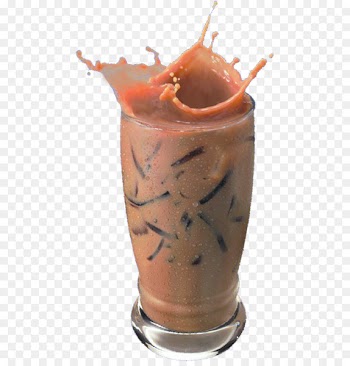 Ice cream Bubble tea Coffee Milkshake - Added ice coffee background image 