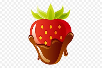 Ice cream Chocolate cake Juice Strawberry Portable Network Graphics - cartoon strawberry 