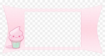 Ice Cream Clipart Border - Kawaii Theme Borders Png