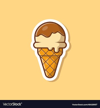 ice cream cone cartoon