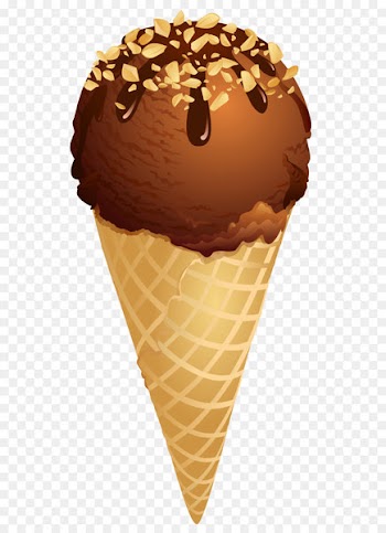 Ice cream cone Chocolate ice cream Clip art - Chocolate Ice Cream Cone PNG Clipart Picture 