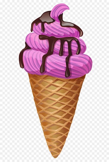 Ice cream cone Chocolate ice cream Sundae - Transparent Pink Ice Cream Cone Picture 