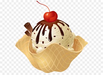 Ice cream cone Chocolate ice cream - Transparent Vanilla Ice Cream Waffle Basket PNG Picture 
