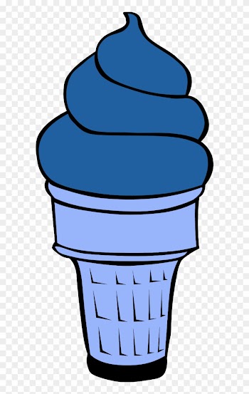 Ice Cream Cone For Fast Food Menu Clipart - Ice Cream Cone Clip Art