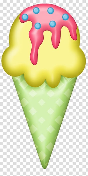 Ice cream cone Milkshake, Color ice cream transparent background PNG clipart