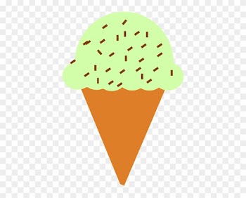 Ice Cream Cone With Sprinkles Clip Art At Vector Clip - Mint Ice Cream Clipart