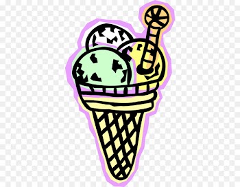 Ice Cream Cones Clip art Vector graphics Gelato - cornet illustration 