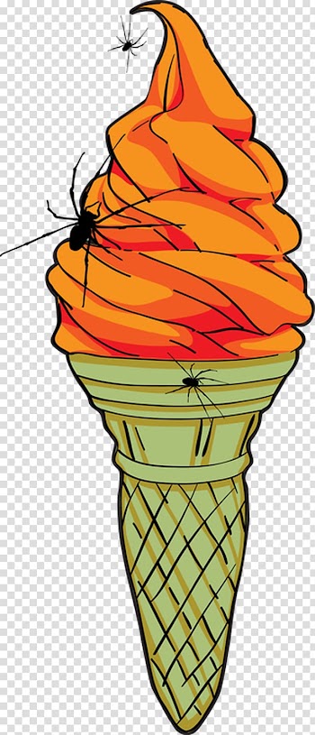 Ice Cream Cones Halloween , ice cream transparent background PNG clipart