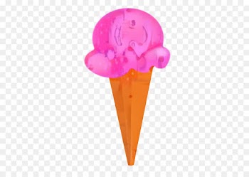 Ice Cream Cones, Pink M, Cone, Ice Cream Cone, Pink PNG
