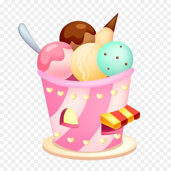 Ice Cream Cones Sundae Ice cream bar - buildings 