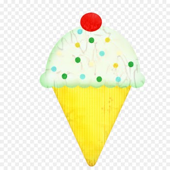Ice Cream Cones, Yellow, Cone, Frozen Dessert, Ice Cream Cone PNG