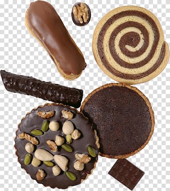 Ice cream Cookie Chocolate cake xc9clair, Hand-painted chocolate cake transparent background PNG clipart