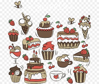 Ice cream Cupcake Birthday cake Bakery Petit four - Dessert cake 
