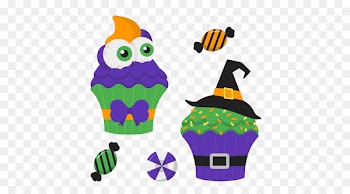 Ice cream Cupcake Halloween Candy corn Clip art - Halloween Ice Cream 