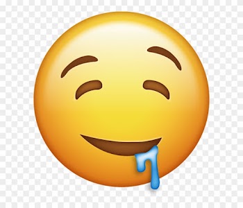 Ice Cream - Drooling Face Emoji Png