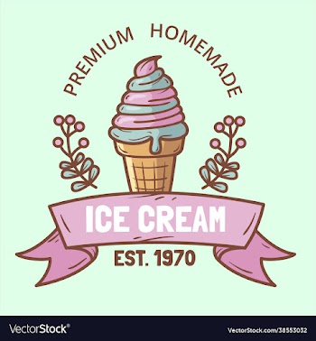 ice cream flat design