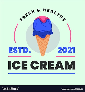 ice cream flat design
