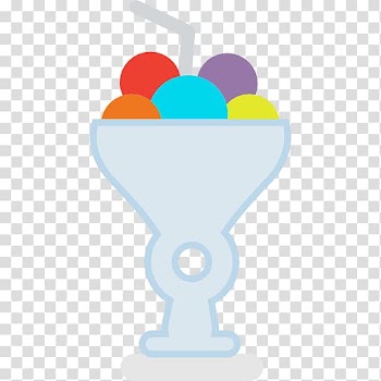 Ice cream Food Icon, Colorful cup of cold drink transparent background PNG clipart