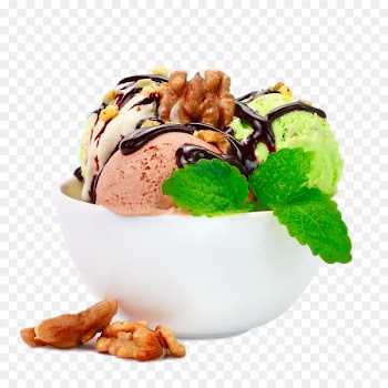Ice cream Gelato Coffee Frozen yogurt - Sauce ice cream ball 