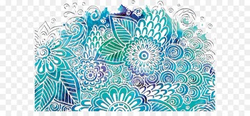 Ice cream Graphic design Illustration - Painted leaf creative background shading 