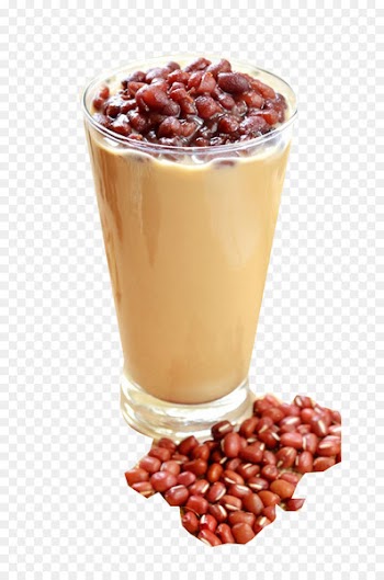 Ice cream Hong Kong-style milk tea Adzuki bean - Red bean milk tea 