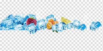 Ice cream Ice cube Fruit, Ice and fruit transparent background PNG clipart