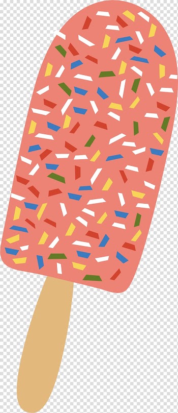 Ice cream Ice pop, Colorful cartoon. transparent background PNG clipart