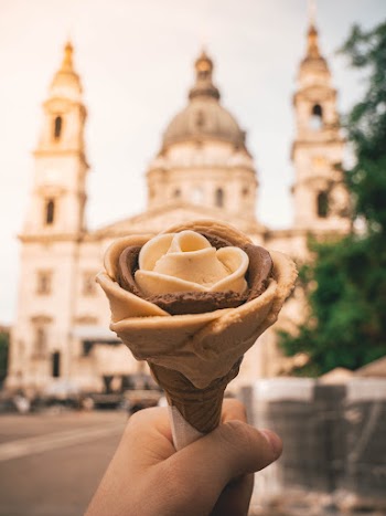Ice Cream in Wafer Cone