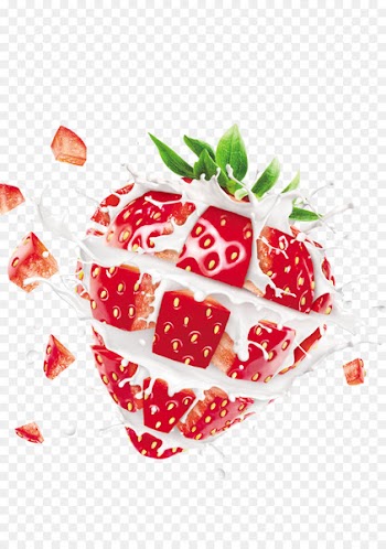 Ice cream Milkshake Berry - Strawberry Milk 