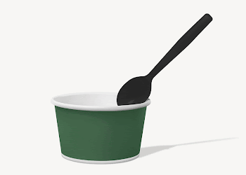 Ice-cream paper bowl mockup, packaging | Free PSD Mockup - rawpixel