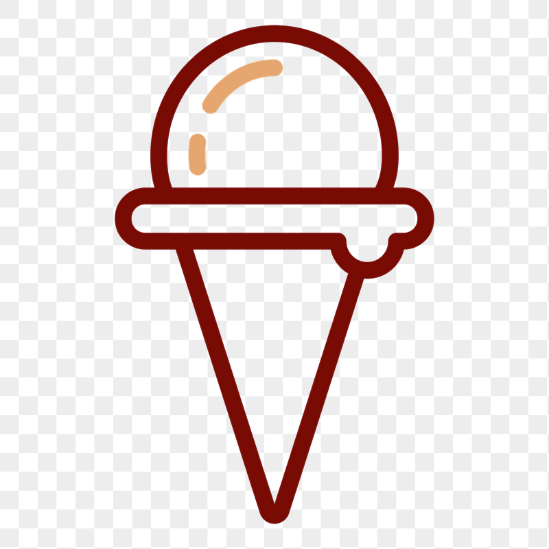 Ice cream png icon sticker, | Free PNG - rawpixel