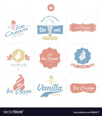  					Ice cream shop logo vector&nbsp;image														