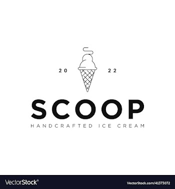 ice cream store logo