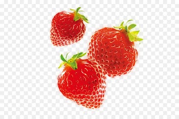 Ice cream Strawberry Aedmaasikas Food - Red strawberry fruit 