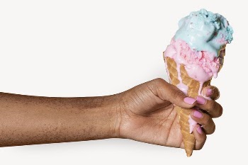 Ice-cream, Summer dessert isolated image | Free PSD - rawpixel