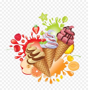 Ice cream Vector graphics Illustration Clip art Drawing - cartoon strawberry 