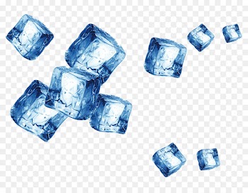 Ice cube Iceberg - Blue ice cubes 