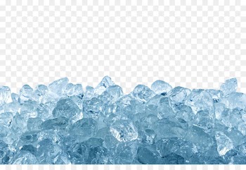 Ice cube Stock photography Royalty-free - Blue crushed ice 