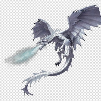 Ice Dragon PNG Image