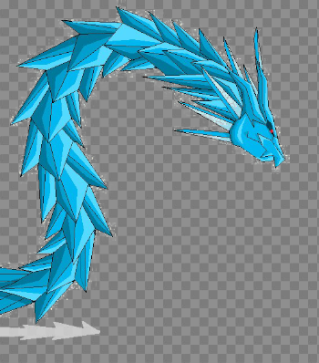 Ice Dragon Transparent Image