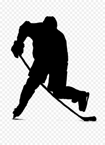 Ice Hockey, Hockey, Silhouette, Skier PNG
