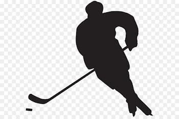 Ice Hockey Player Clip art - Hockey Player Silhouette PNG Clip Art 