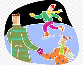Ice skating Skateboard Clip art Ice hockey Sports - skateboard 