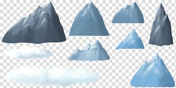 Iceberg Cartoon Drawing, Cartoon Banner,iceberg transparent background PNG clipart