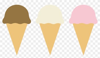 Icecream Border Cliparts - Ice Cream Cartoon Simple
